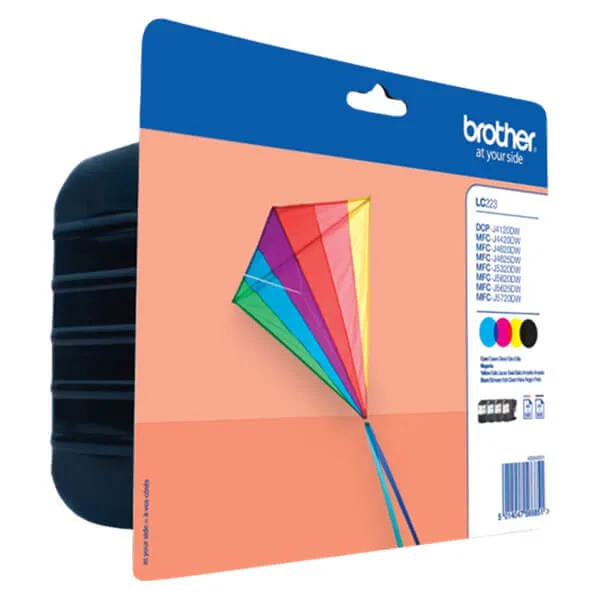 Brother LC-223 (4er-Set) (Original) – Originalverpackung