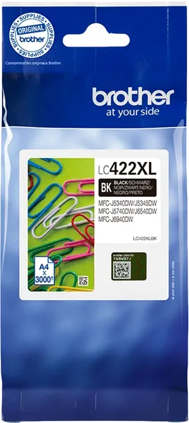 Brother LC422XLBK Schwarz (Original)