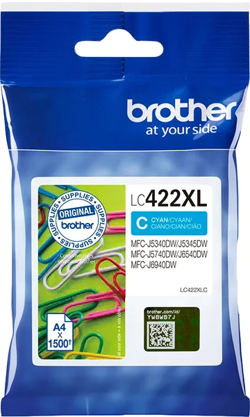 Brother LC422XLC Cyan (Original)