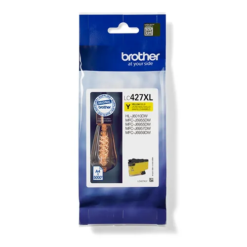 Brother LC427XLY Gelb (Original)