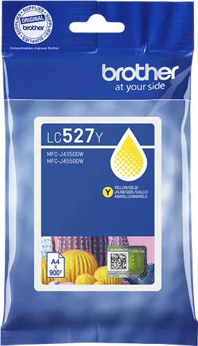 Brother LC 527Y Gelb (Original) – Originalverpackung