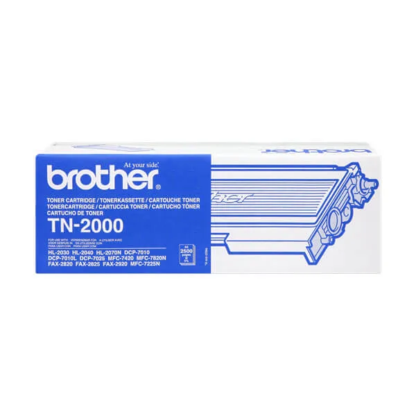 Brother TN-2000 Schwarz (Original)