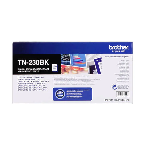 Brother TN-230BK Schwarz (Original) – Originalverpackung
