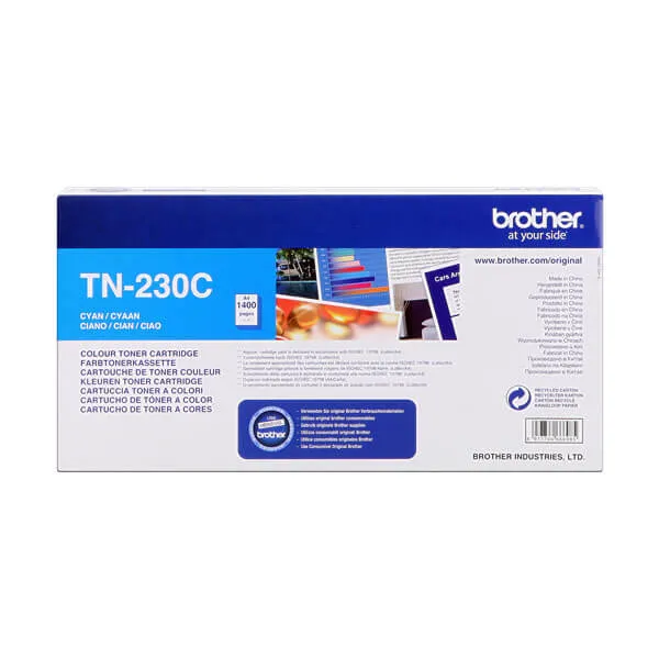 Brother TN-230C Cyan (Original) – Originalverpackung