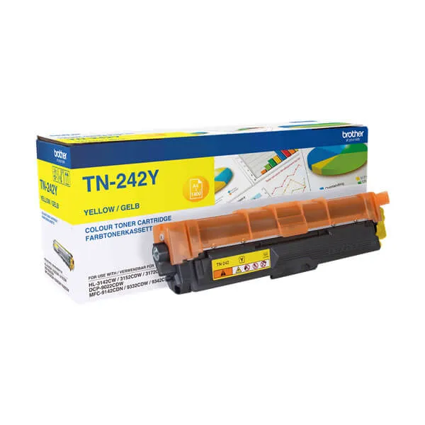 Brother TN-242Y Gelb (Original)