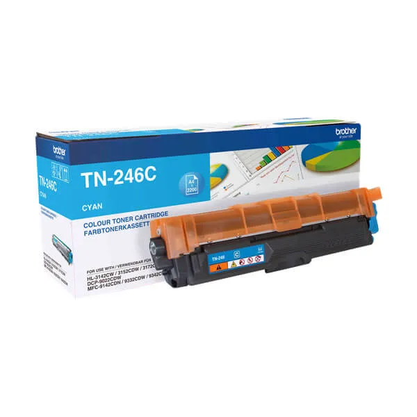 Brother TN-246C Cyan (Original)