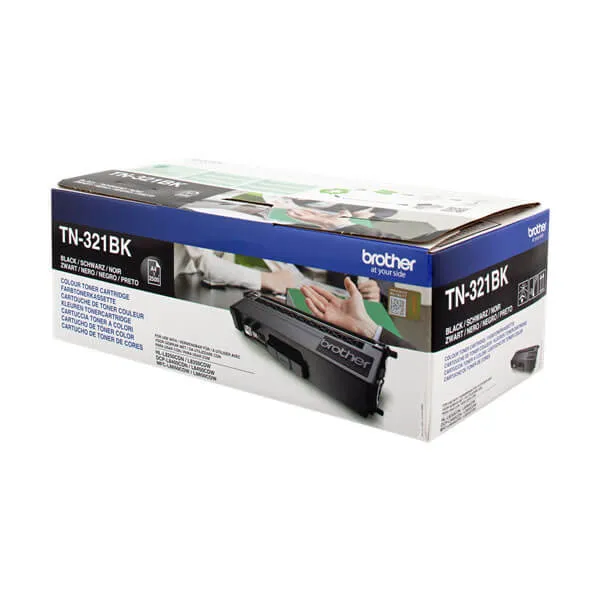 Brother TN-321BK Schwarz (Original) – Originalverpackung