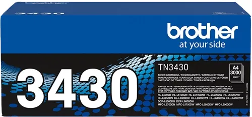 Brother TN-3430 Schwarz (Original) – Originalverpackung