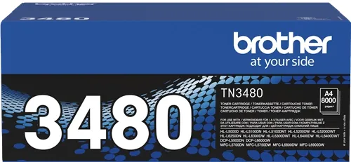 Brother TN-3480 Schwarz (Original)