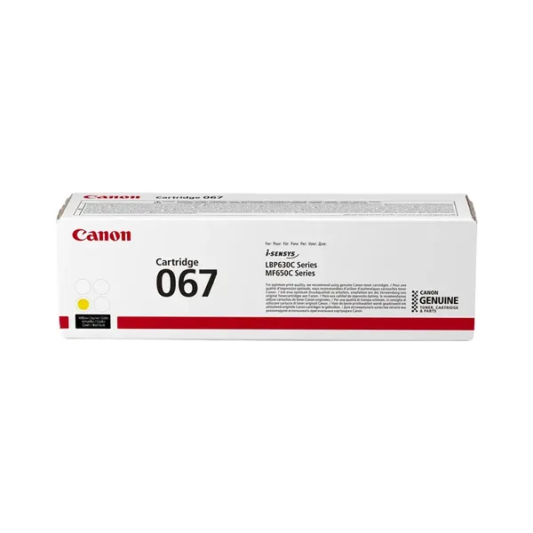 Canon 067 Gelb (Original) – Originalverpackung