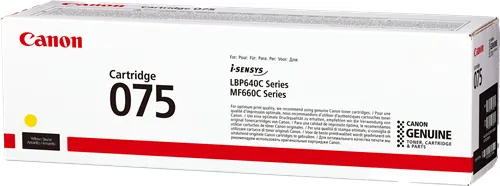 Canon 075 Gelb (Original) – Originalverpackung