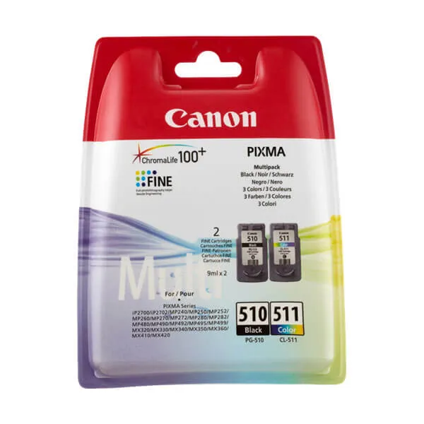 Canon PG-510/CL-511 (2er-Set) (Original)