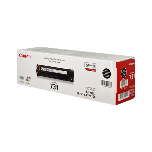 Canon 731BK Schwarz (Original) – Originalverpackung