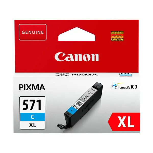 Canon CLI-571C XL Cyan (Original) – Originalverpackung