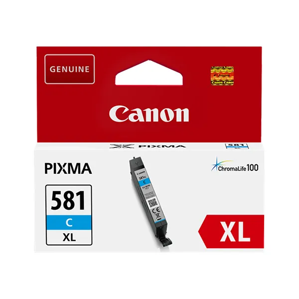 Canon CLI-581XLC Cyan (Original) – Originalverpackung