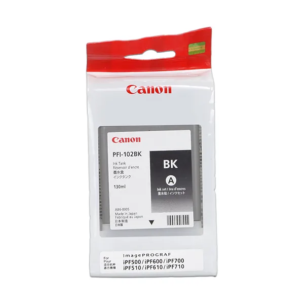 Canon PFI-102bk Schwarz (Original)