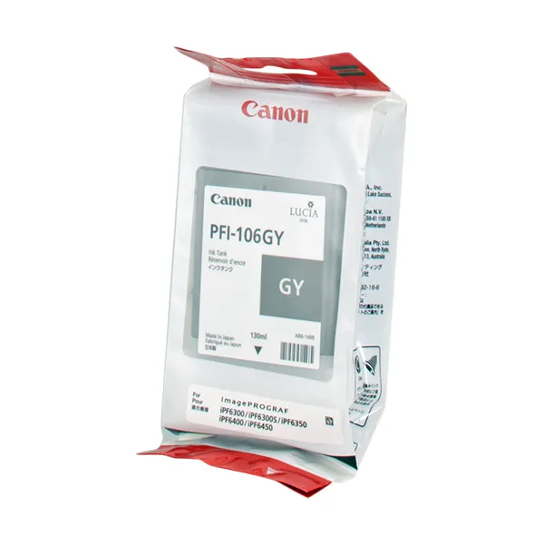 Canon PFI-106gy Grau (Original) – Originalverpackung