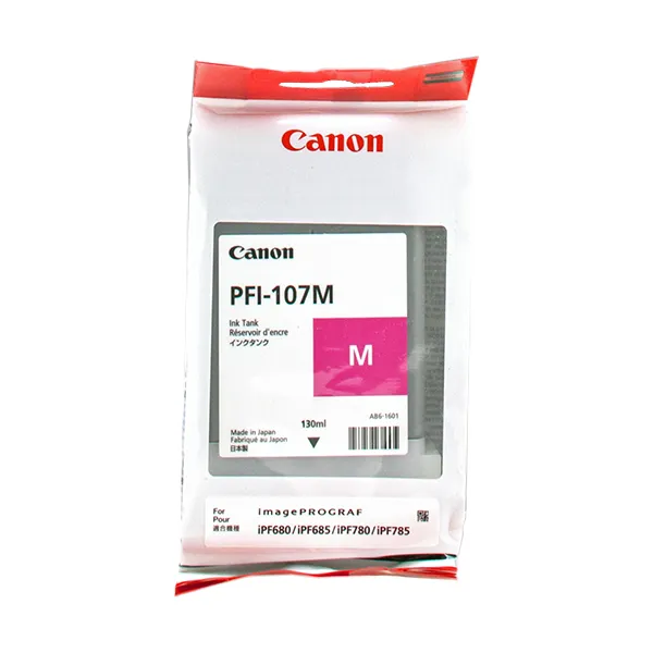 Canon PFI-107m Magenta (Original) – Originalverpackung