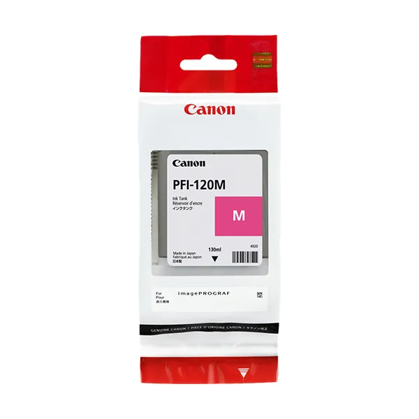 Canon PFI-120m Magenta (Original) – Originalverpackung
