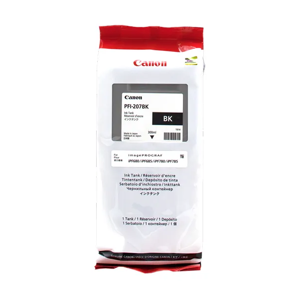 Canon PFI-207bk Schwarz (Original)