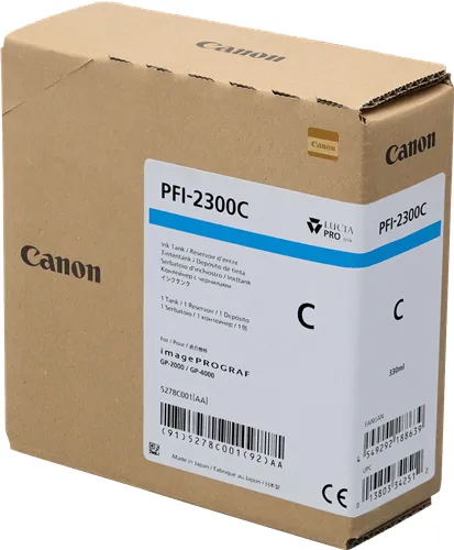 Canon PFI-2300c Cyan (Original)