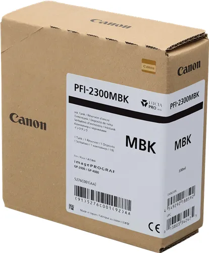 Canon PFI-2300mbk Schwarz (Original)