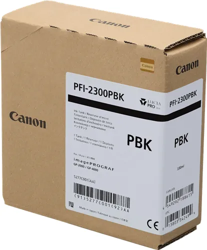 Canon PFI-2300pbk Schwarz (Original)