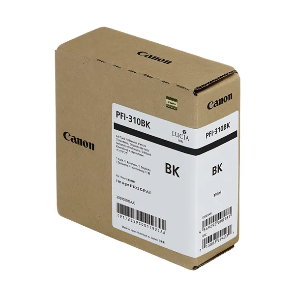 Canon PFI-310bk Schwarz (Original)