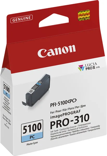 Canon PFI-5100pc Cyan (Original)
