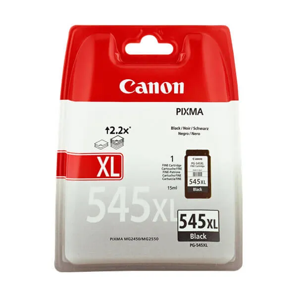 Canon PG-545XL Schwarz (Original) – Originalverpackung