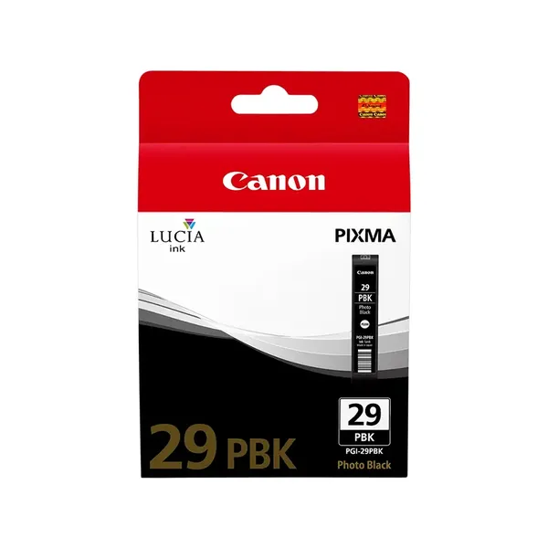Canon PGI-29pbk Schwarz (Original) – Originalverpackung