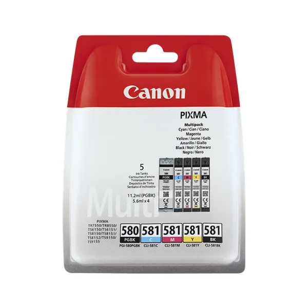Canon PGI-580 (5er-Set) (Original)