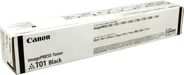 Canon T01 Schwarz (Original) – Originalverpackung