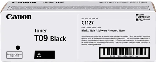 Canon T09 Schwarz (Original) – Originalverpackung
