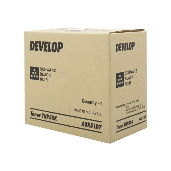 Develop TNP-50K Schwarz (Original) – Originalverpackung
