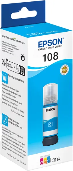 Epson 108 Cyan (Original) – Originalverpackung