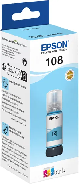 Epson 108 Hell-Cyan (Original)