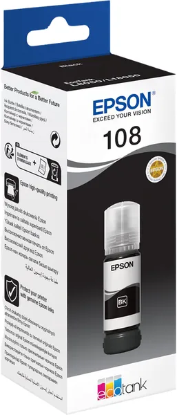 Epson 108 Schwarz (Original) – Originalverpackung