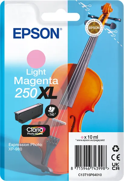 Epson 250 XL Hell-Magenta (Original)