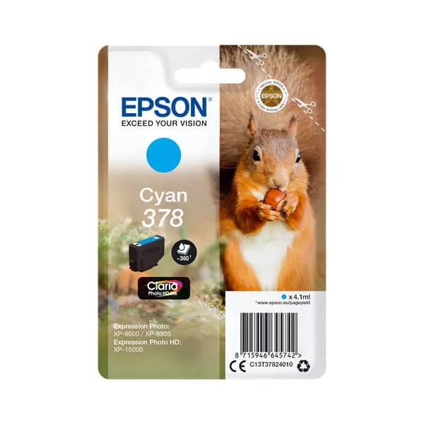 Epson 378 Cyan (Original)
