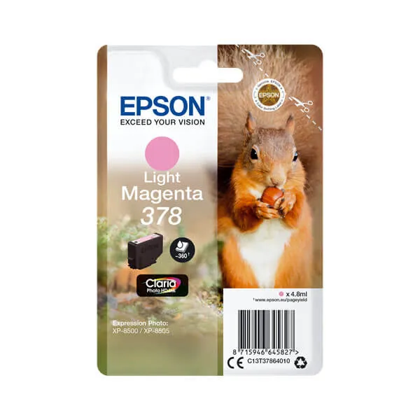 Epson 378 Hell-Magenta (Original) – Originalverpackung