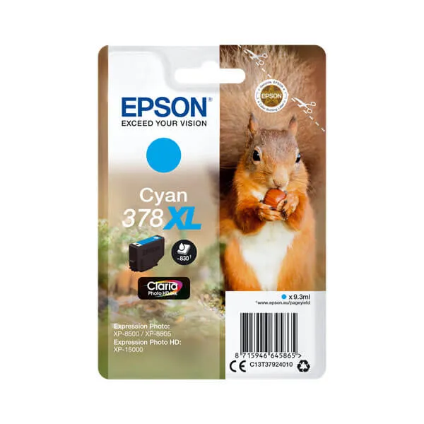 Epson 378XL Cyan (Original) – Originalverpackung