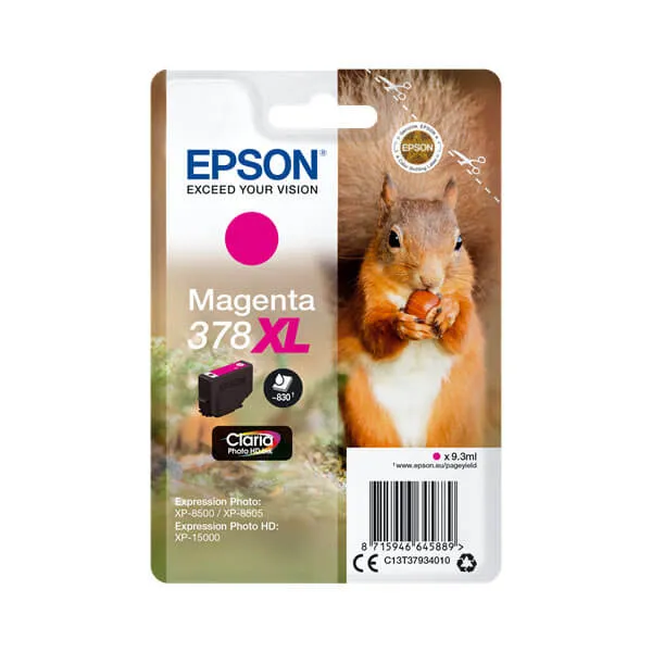 Epson 378XL Magenta (Original) – Originalverpackung