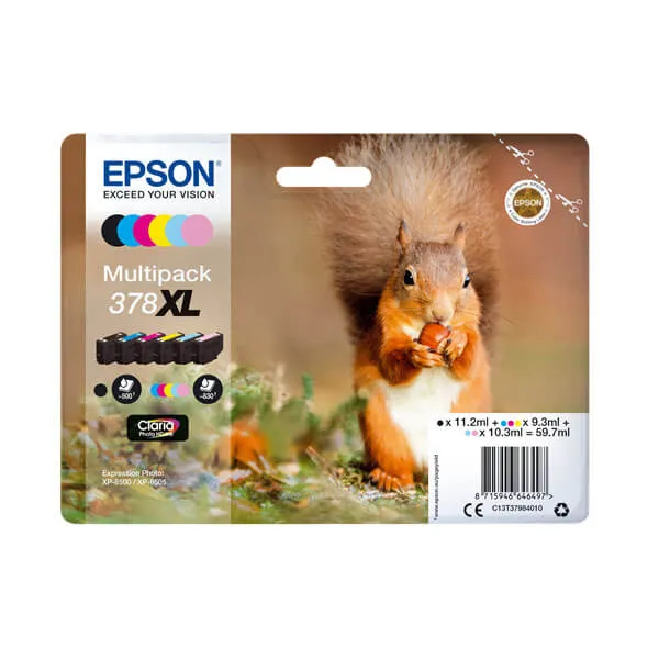 Epson 378XL (6er-Set) (Original)