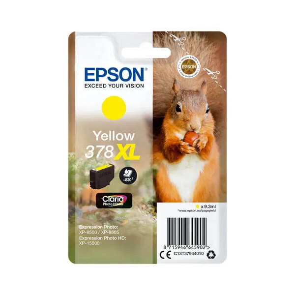 Epson 378XL Gelb (Original)