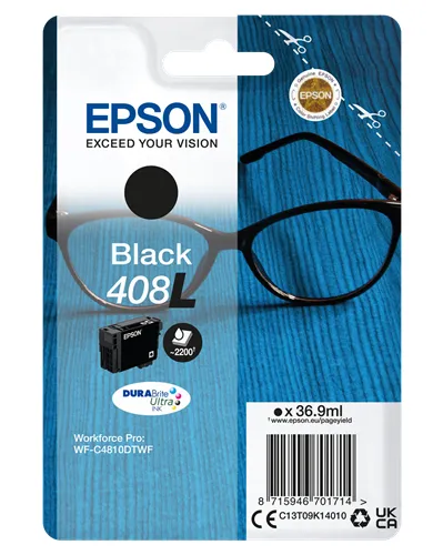 Epson 408L Schwarz (Original) – Originalverpackung