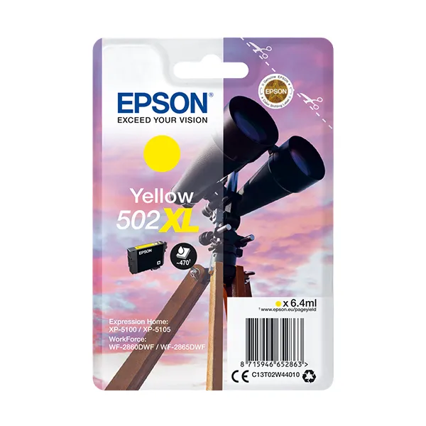 Epson 502XL Gelb (Original)