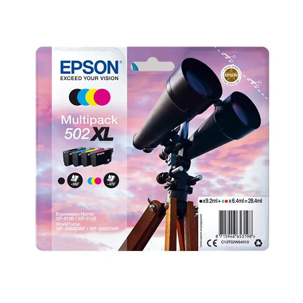 Epson 502XL Set (Original) – Originalverpackung