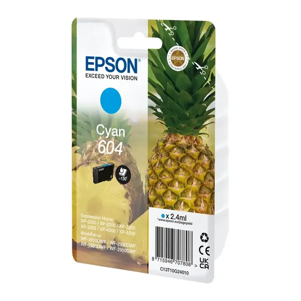 Epson 604 Cyan (Original) – Originalverpackung
