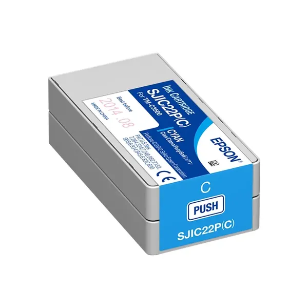Epson SJIC22P-C Cyan (Original)